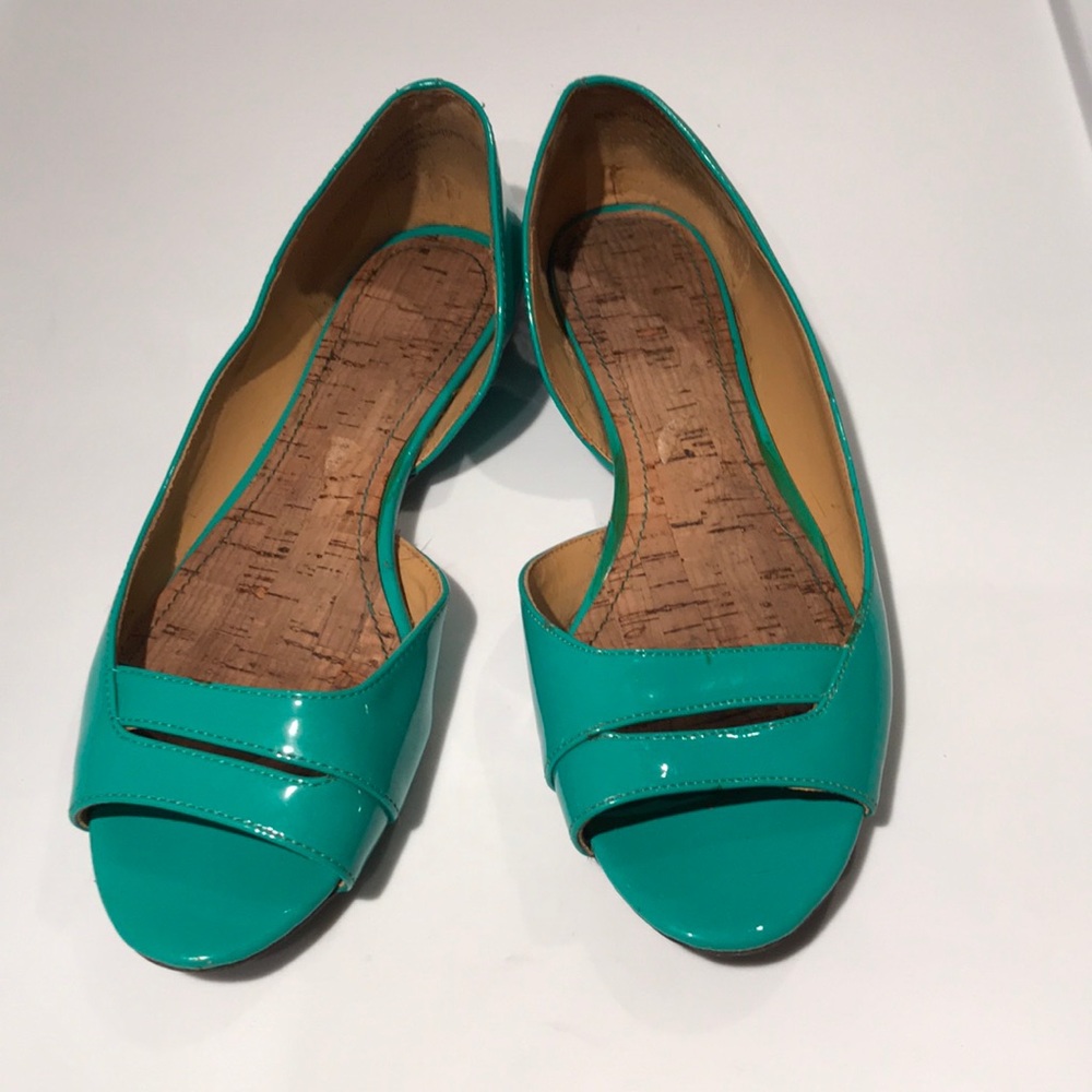 Nine West cork bottom shoes
